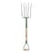John Deere John Deere 5 Tine Steel Compost Fork 36 in. Wood Handle BPJ-5D-JD - alternate 1